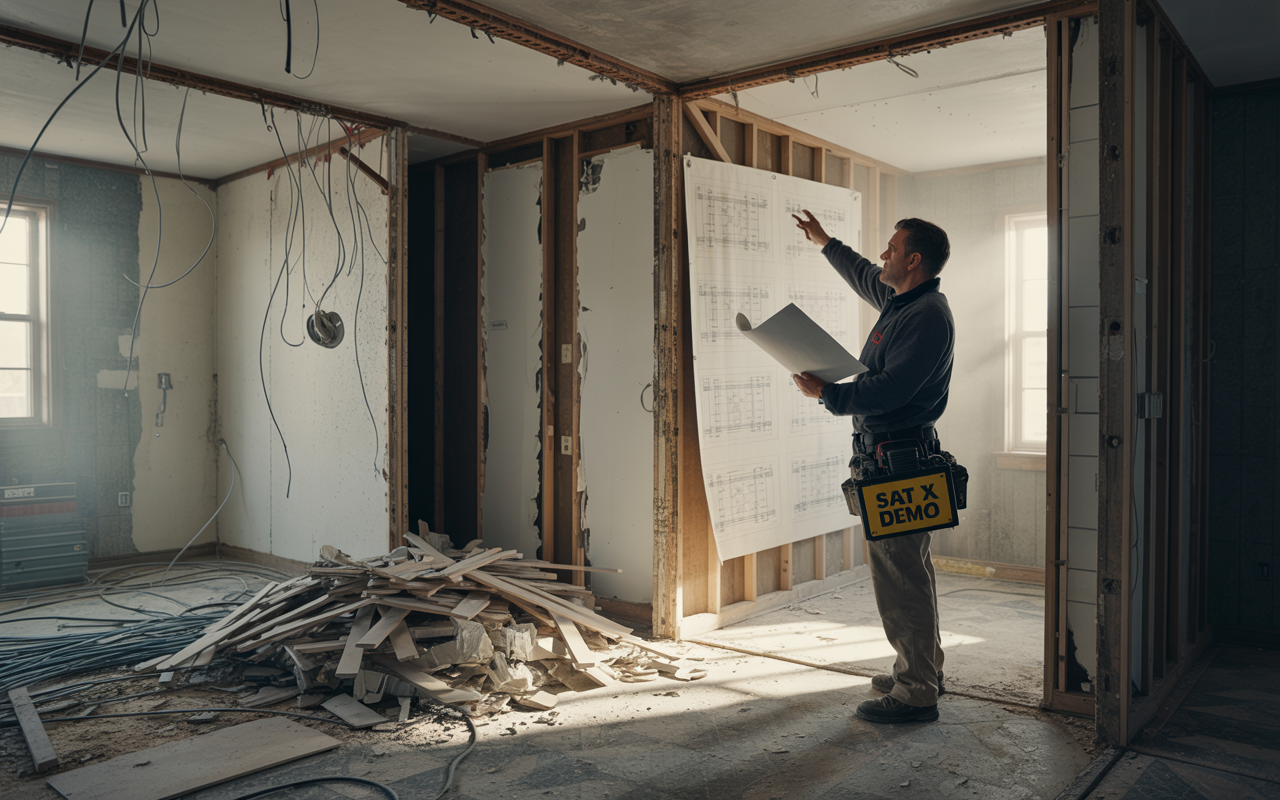 Interior Demolition Near Me in San Antonio: How Local Contractors Handle Tight Spaces and Active Homes